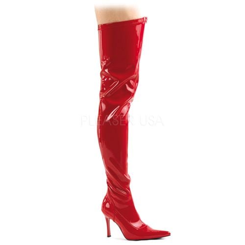Cuissardes en vinyle rouge - Pointure : 36 - Chaussures femmes Funtasma - Modalova