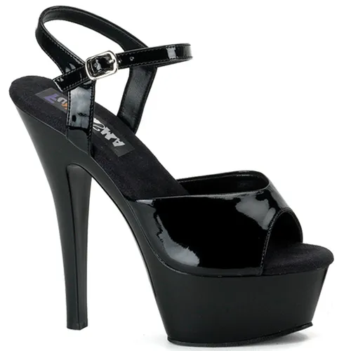 Nu-pied sexy noir vernis - Pointure : 36 - Chaussures femmes Funtasma - Modalova