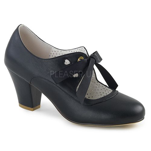 Richelieu vintage noir - Pointure : 40 - Chaussures femmes Pinup Couture - Modalova