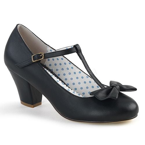 Escarpin d'Orsay noir - Pointure : 40 - Chaussures femmes Pinup Couture - Modalova
