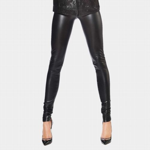 Leggings imitation cuir noir - Taille : S 36 - Mode Patrice Catanzaro - Modalova