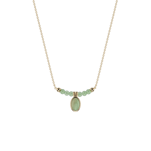Collier Solitaire Jade, Les Intemporels - Les Georgettes - Modalova