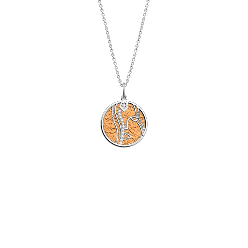 Collier Vierge, cuir réversible / - Les Georgettes - Modalova