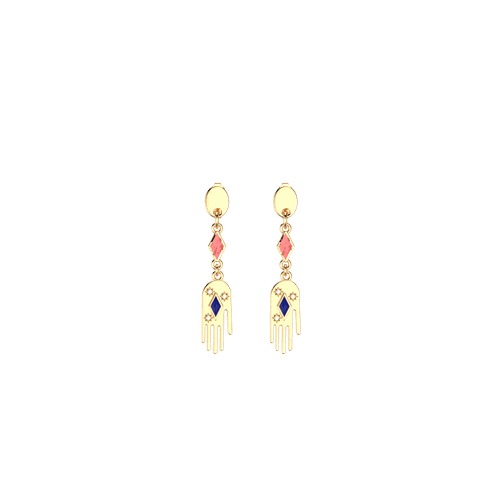Boucles d'oreilles Felicidad - Les Georgettes - Modalova