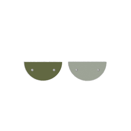 Cuir - Colliers, Olive / Eau Douce - Les Georgettes - Modalova