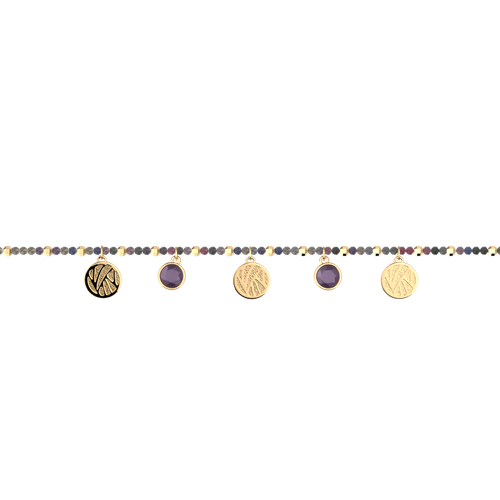 Bracelet chaîne Perroquet Perle - Les Georgettes - Modalova