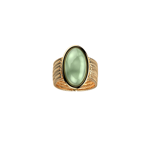 Bague Solitaire Jade, Les Intemporels - Les Georgettes - Modalova