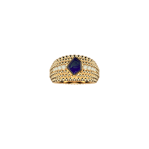 Bague Girafe Perlé - Les Georgettes - Modalova