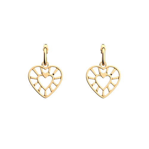 Boucles d'oreilles Caur - Les Georgettes - Modalova