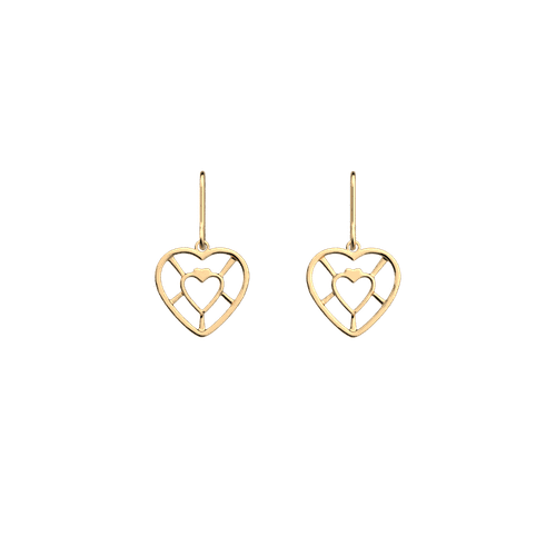 Boucles d'oreilles Caur - Les Georgettes - Modalova