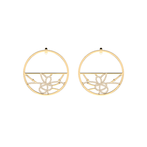 Boucles d'oreilles Pétales - Les Georgettes - Modalova