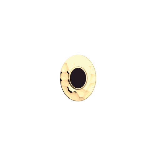 Clip, 25mm, nacre, Finition dorée - Les Georgettes - Modalova