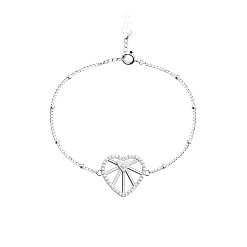 Bracelet chaîne Caur Céleste - Les Georgettes - Modalova