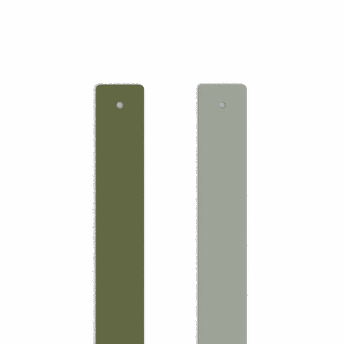 Cuir - Manchettes, Olive / Eau Douce - Les Georgettes - Modalova
