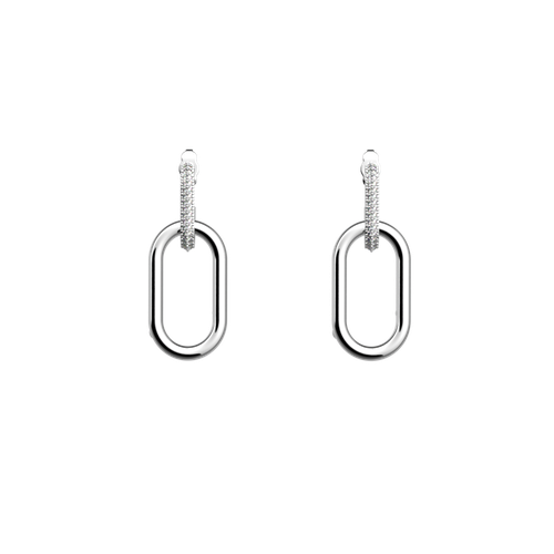Boucles d'oreilles Chaîne - Les Georgettes - Modalova