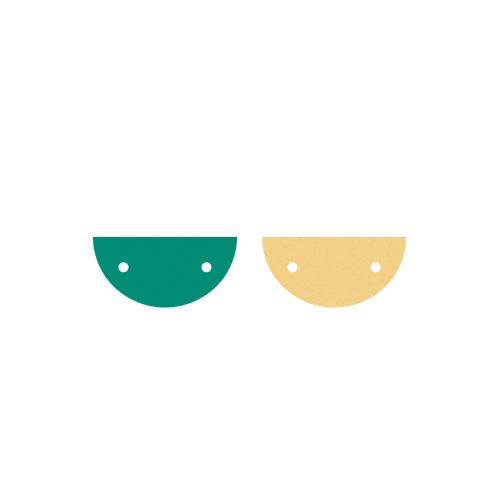 Cuir - Colliers, Jade / Doré - Les Georgettes - Modalova