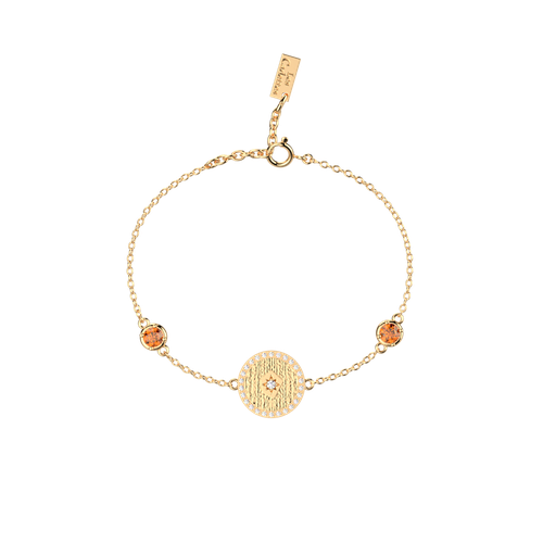 Bracelet chaîne Birthstones, Juillet - Les Georgettes - Modalova