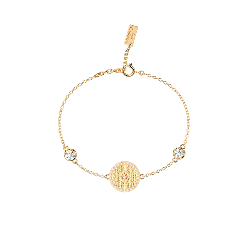 Bracelet chaîne Birthstones, Avril - Les Georgettes - Modalova