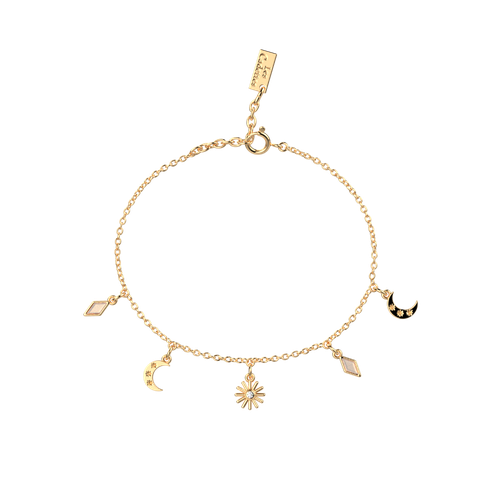 Bracelet chaîne Luna - Les Georgettes - Modalova