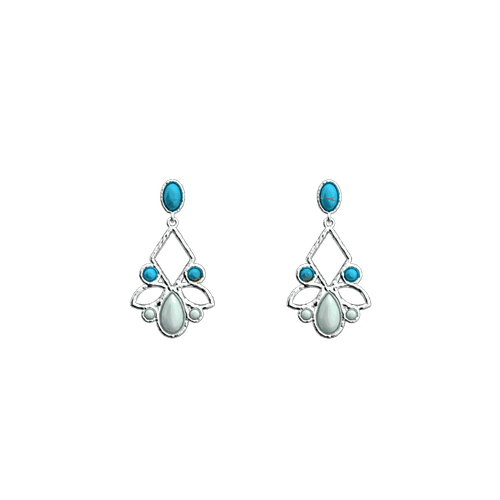 Boucles d'oreilles Rosace - Les Georgettes - Modalova