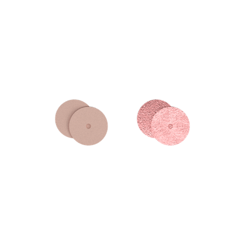 Cuir - Boucles d'oreilles, Jasmin / Rose Métal - Les Georgettes - Modalova