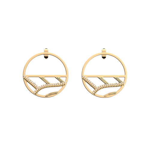 Boucles d'oreilles Désert - Les Georgettes - Modalova