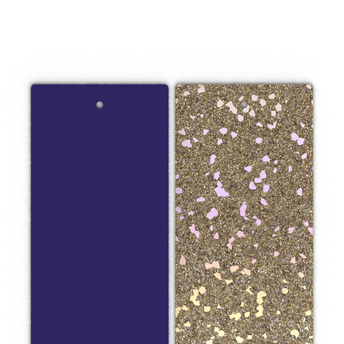 Cuir - Manchettes, Indigo / Confettis - Les Georgettes - Modalova