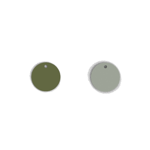 Cuir - Colliers, Olive / Eau Douce - Les Georgettes - Modalova