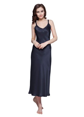 LILYSILK Chemise De Nuit Soie Encolure En V, Longueur Mi-Longue 100% Soie Convivial Pour Les Personnes Allergiques XL - LILYSILK - Modalova
