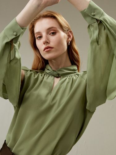 LILYSILK Chemise En Soie Plis Légers À L'Encolure Double Crêpe De Soie 18Mm Convient À Toutes Les Saisons XL - LILYSILK - Modalova