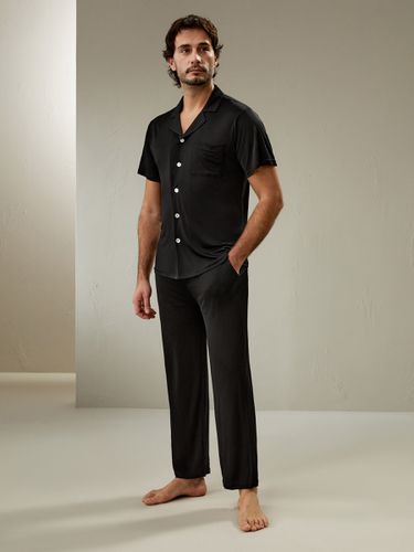 LILYSILK Pyjama Homme Soie M Noir - LILYSILK - Modalova