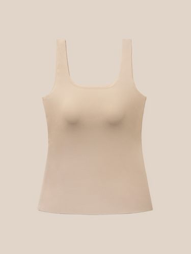 LILYSILK Top En Soie Col U, Larges Bretelles Fixes Soutien Et Extensible Doux Pour La Peau Et Respirant taille unique - LILYSILK - Modalova