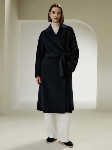 LILYSILK Manteau En Laine Col À Larges Revers Classique 50% Cachemire Et 50% Laine Élégance Intemporelle Et Style Sophistiqué S - LILYSILK - Modalova