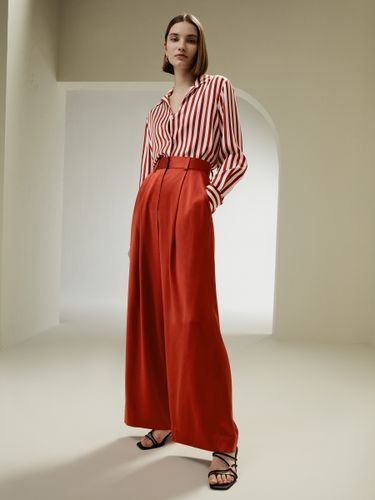 LILYSILK Pantalon En Soie Taille Haute, Style Chic 100% Soie Pure Bon Rapport Qualité-Prix, Respectueux De La Peau 38 - LILYSILK - Modalova