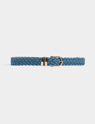 Ceinture tressée en jean - Morgan - Modalova