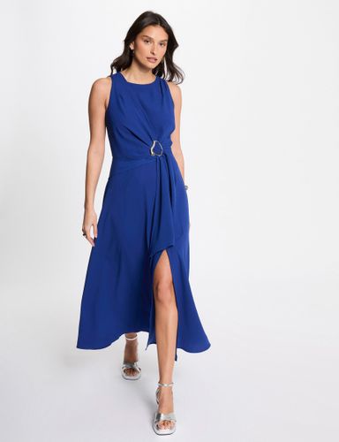 Robe longue évasée fluide - Morgan - Modalova