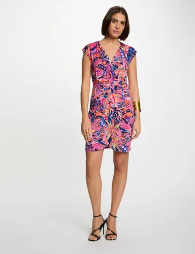 Robe courte ajustée imprimée - Morgan - Modalova