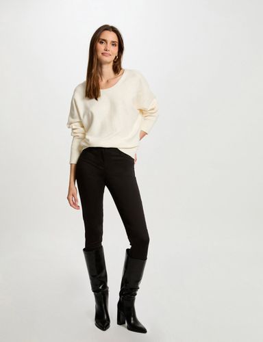 Pantalon skinny détails strass - Morgan - Modalova