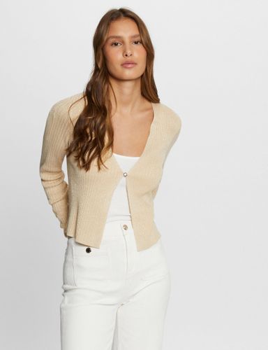 Gilet manches longues col en V - Morgan - Modalova