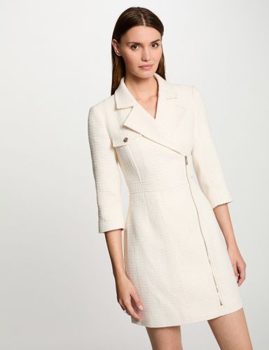 Robe courte portefeuille tweed - Morgan - Modalova