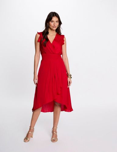Robe droite fluide sans manches - Morgan - Modalova