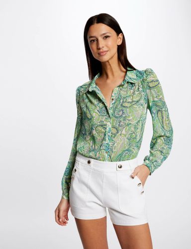 Chemise manches longues imprimée - Morgan - Modalova