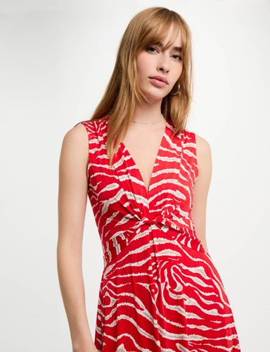Robe courte ajustée imprimée - Morgan - Modalova