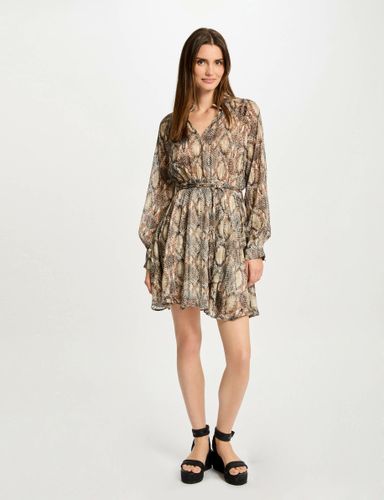 Robe courte évasée imprimée - Morgan - Modalova