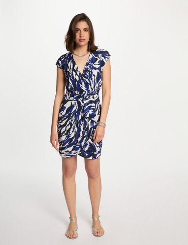 Robe courte ajustée imprimée - Morgan - Modalova