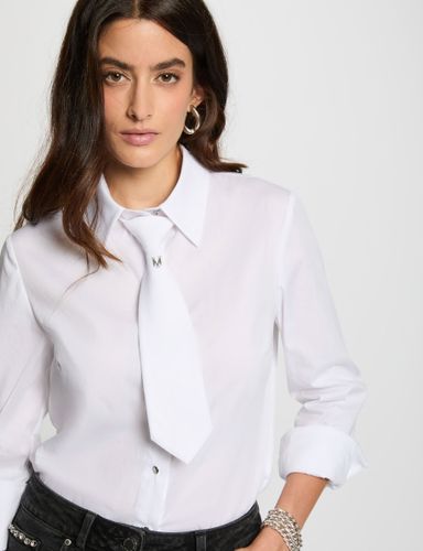 Chemise manches longues blanc femme - Morgan - Modalova