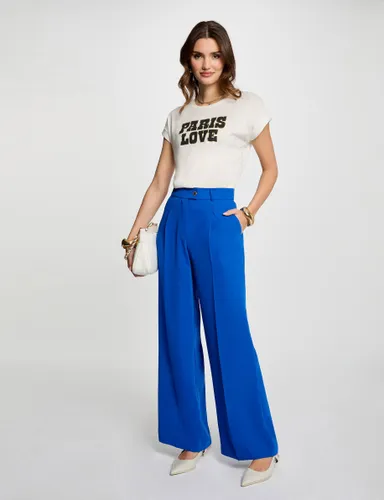 Pantalon flare fluide - Morgan - Modalova