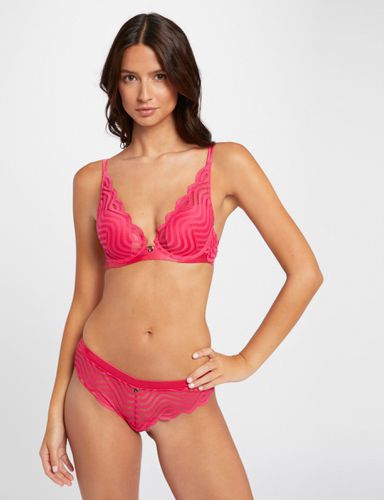 Soutien-gorge à coques rose femme - Morgan - Modalova