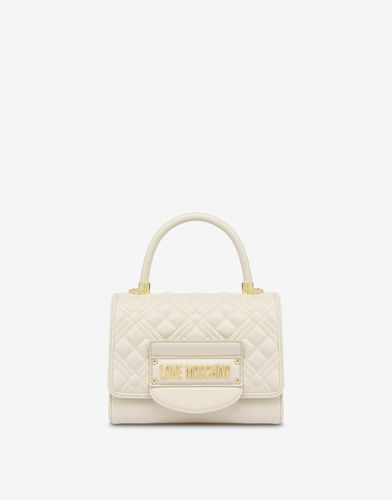 Mini Sac À Main Quilted Tab - Love Moschino - Modalova