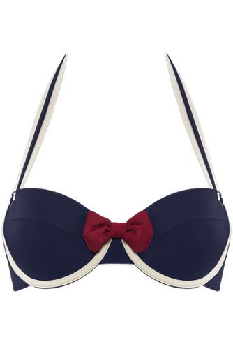 Sailor mary haut de bikini balconnet plongeant | wired padded - Marlies Dekkers - Modalova